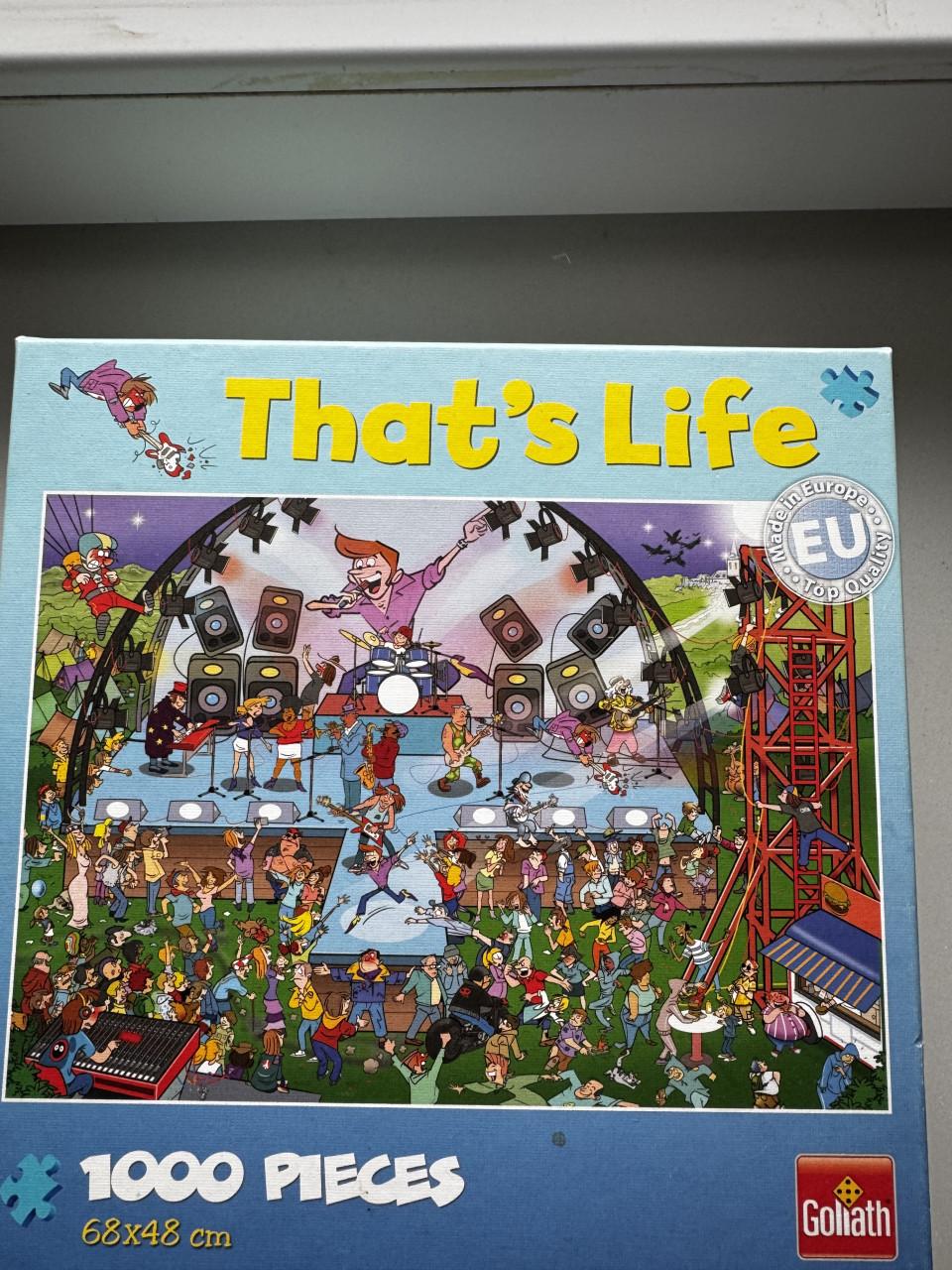 That’s life puzzel