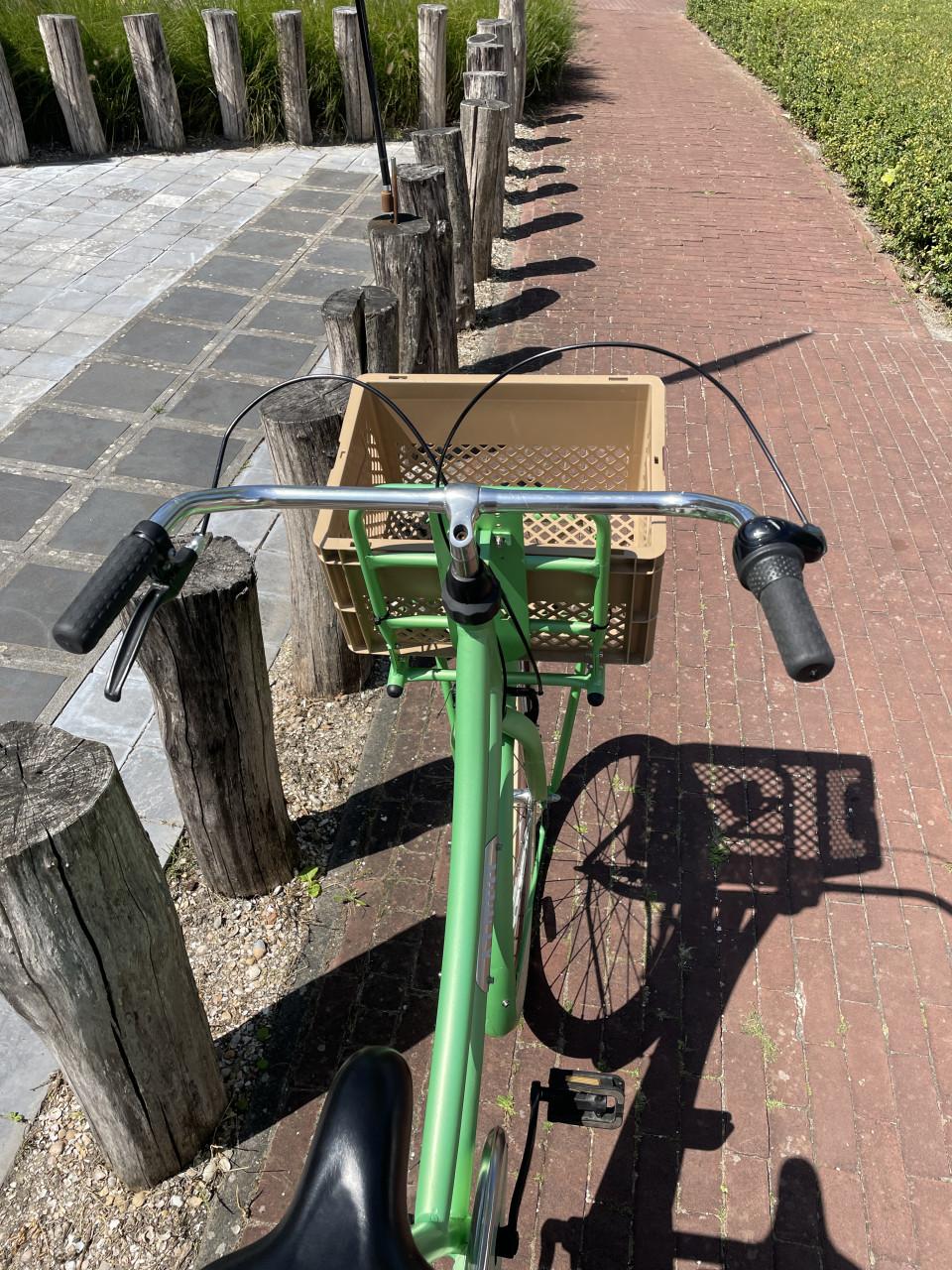 Altec Vintage 50 Groen Damesfietss nette staat !