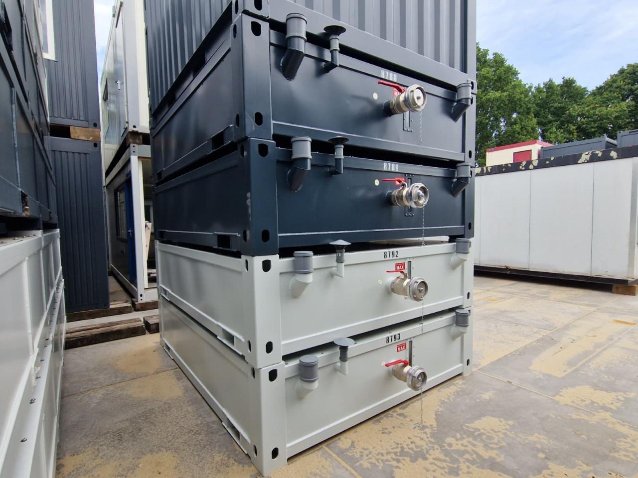 10ft en 20fts septictank / afvalwatertank / fecaliëntank