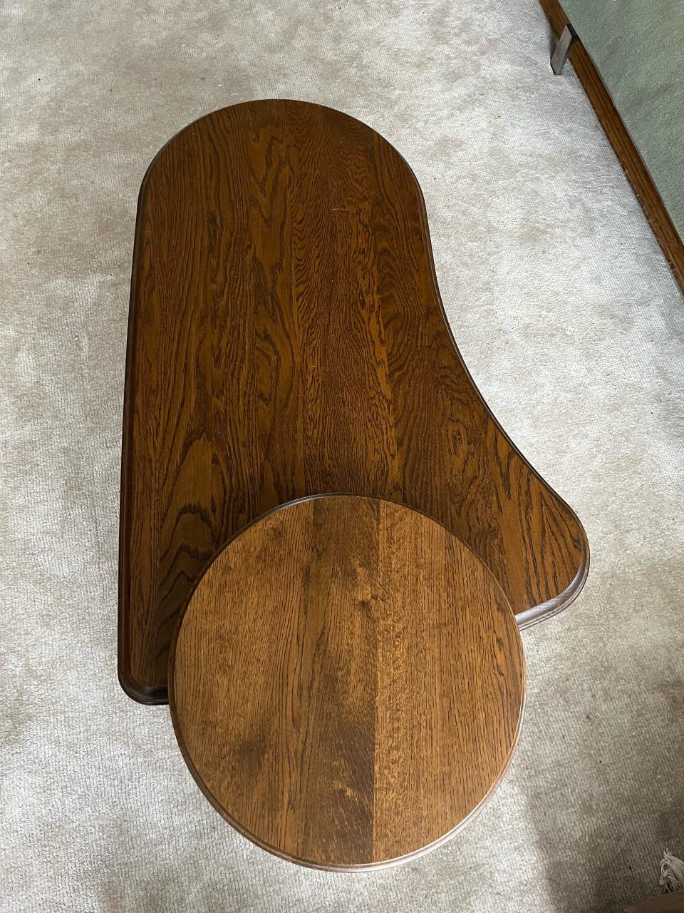 Zara Home look eiken salontafel