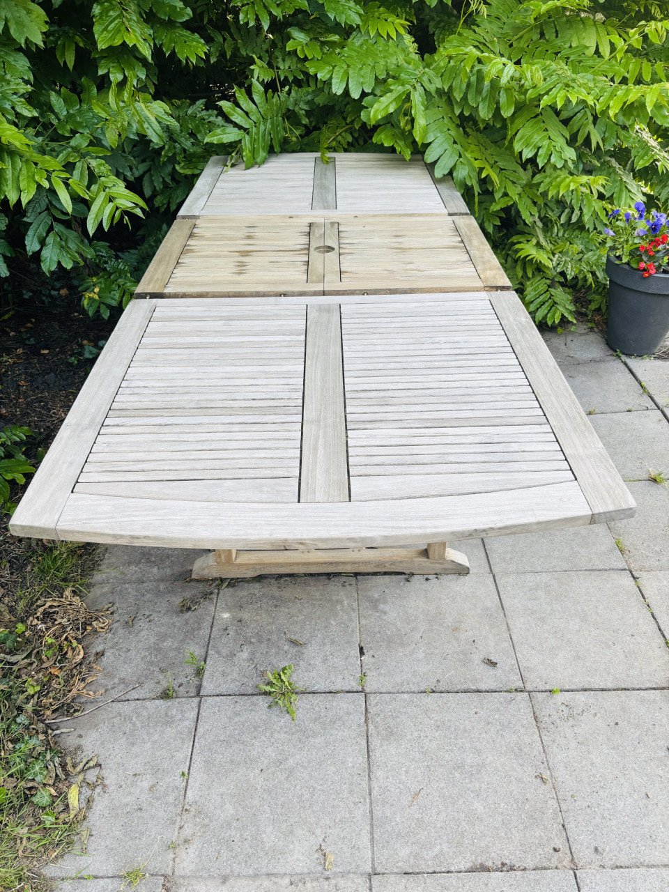 Tuintafel teakhout 6-8 persoons