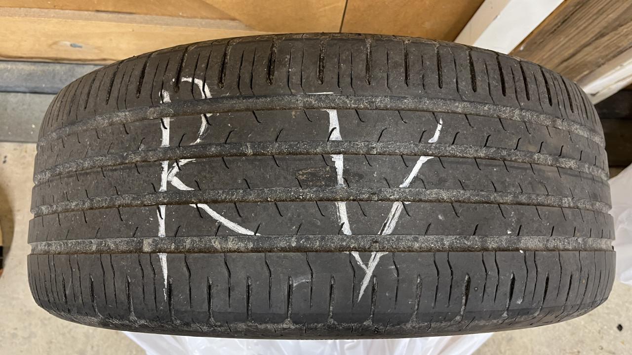 4x autoband Continental Ecocontact6 225/55 R17