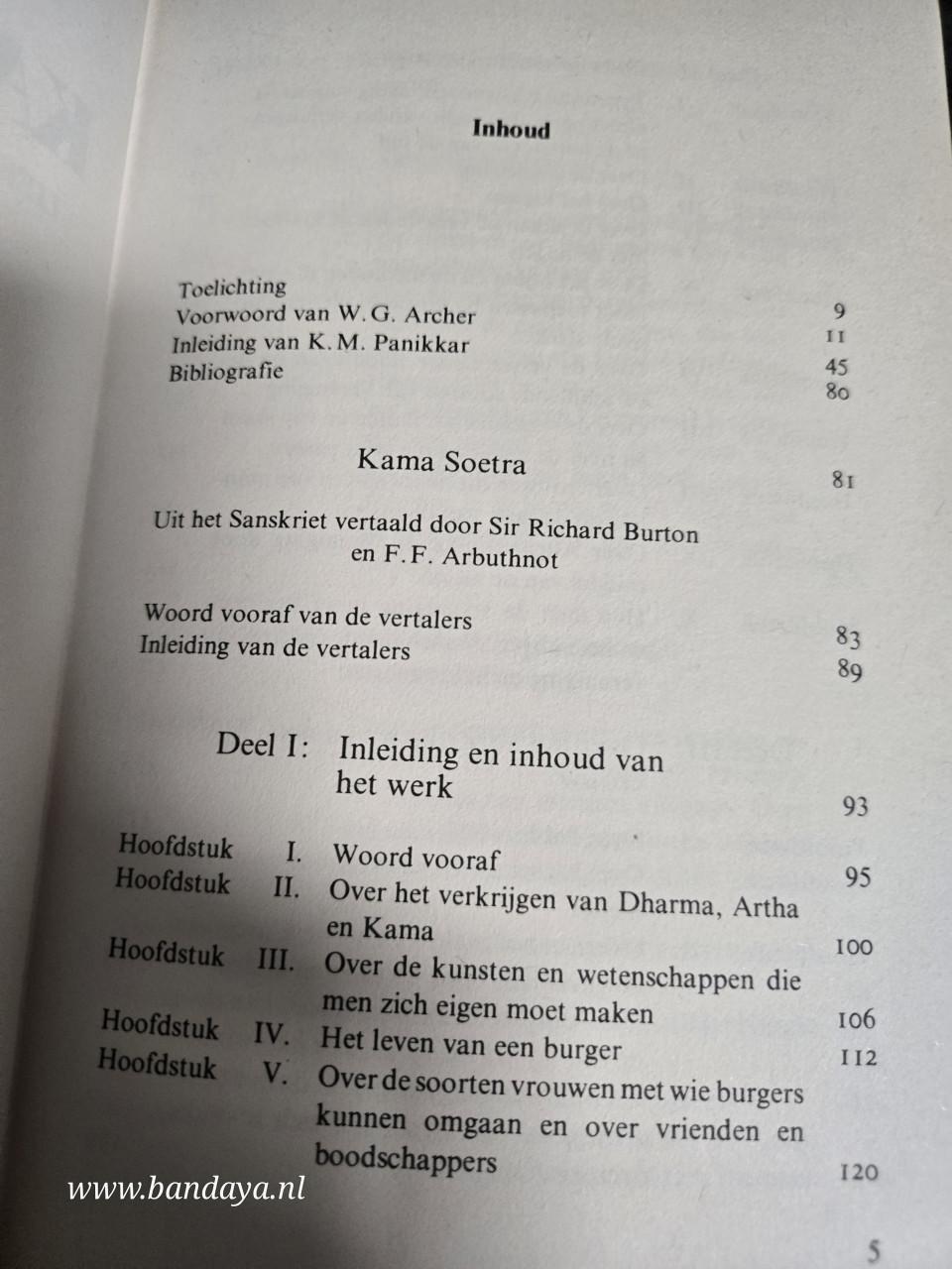 Kama soetra boek