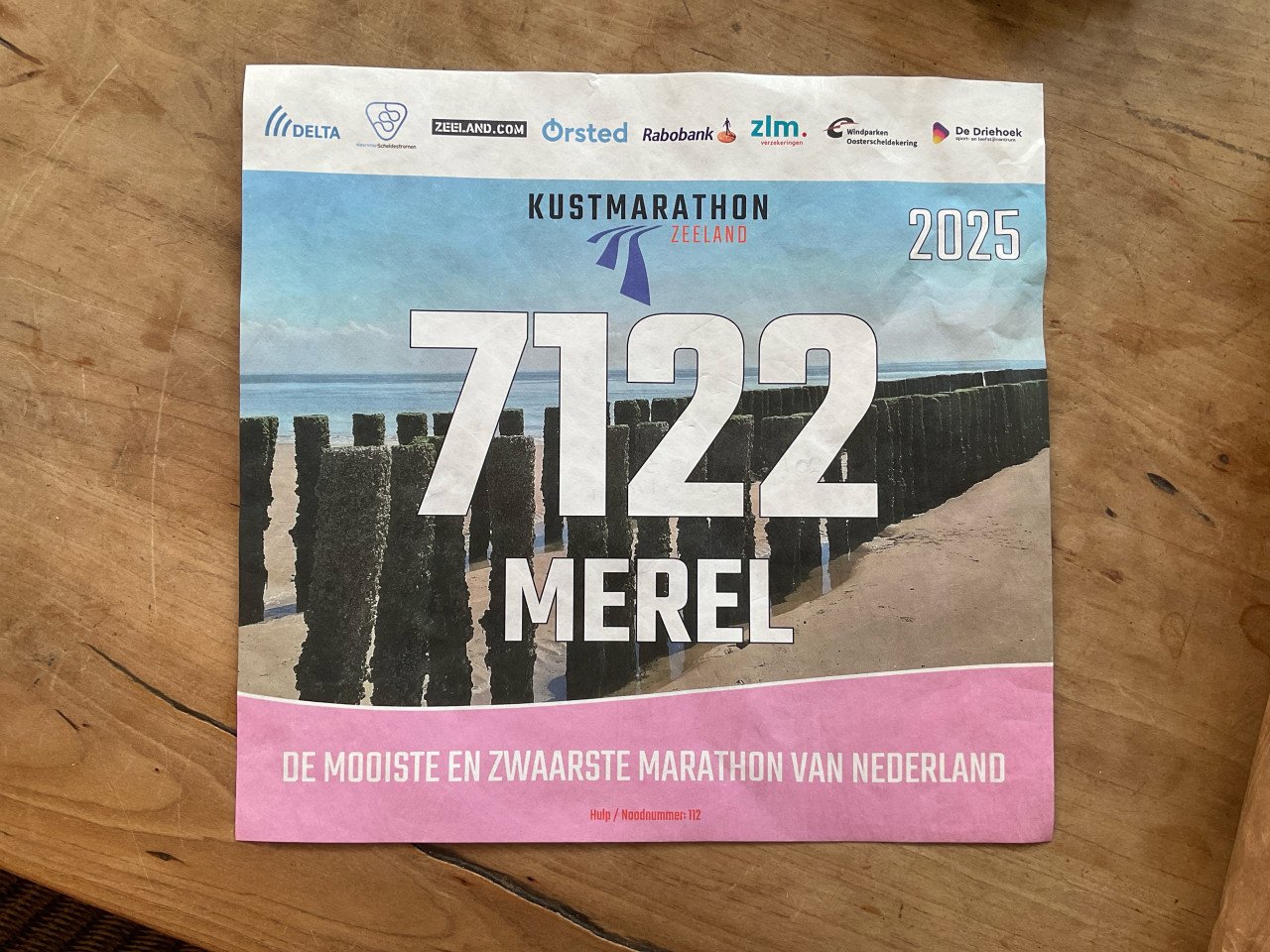 Startbewijs kustmarathon ladiesrun 10km