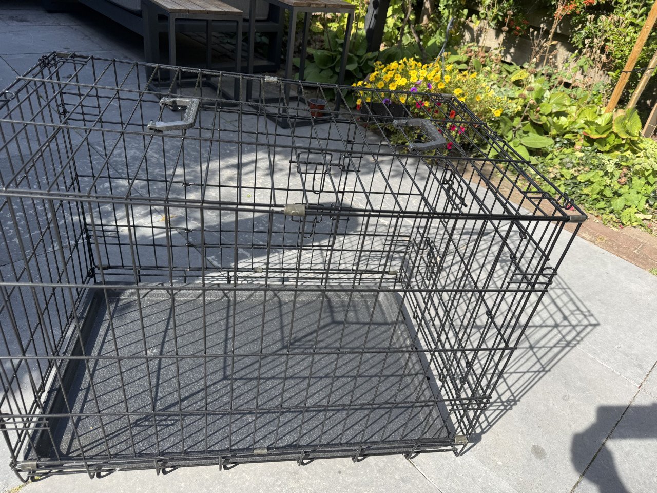 Hondenbench Zwart