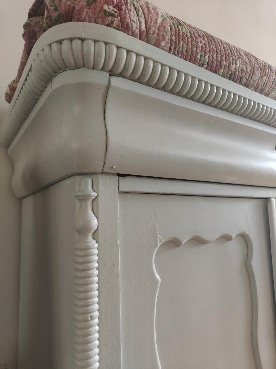 Mooie brocante Biedermeier kast