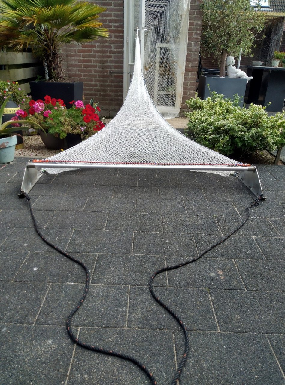 Te koop garnalennet,visnet,aasnet