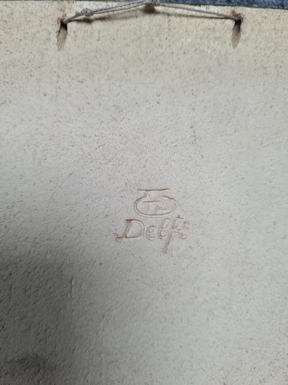 7 oude delftse bordjes