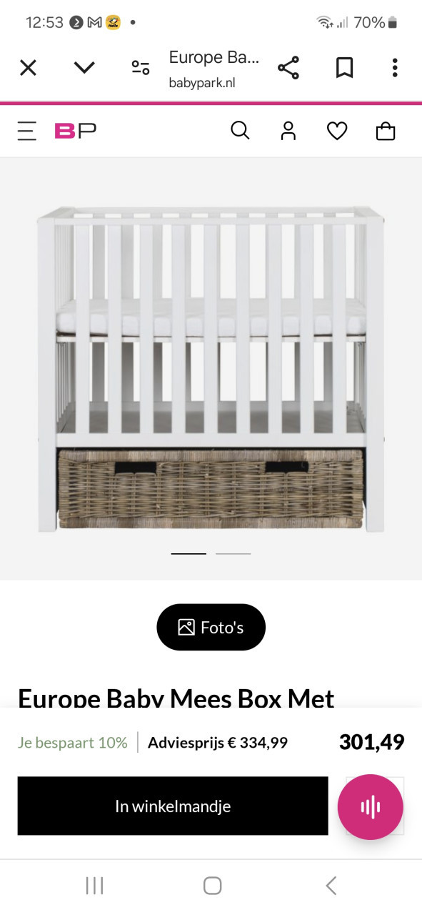 Mooie landelijke baby box