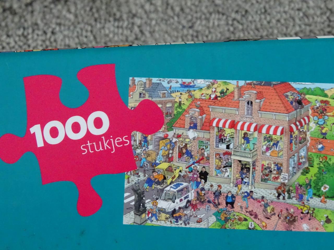 Puzzel van 1000 stukjes