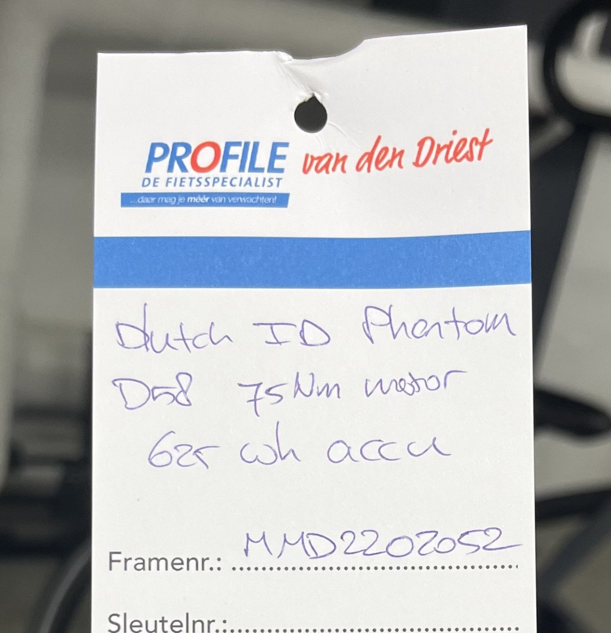 Electrische fiets Dutch ID Phantom S75