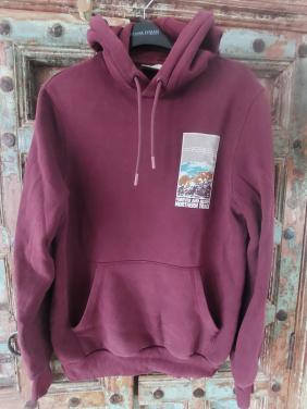 Unisex Hoody bordeauxkleur maat small C&A