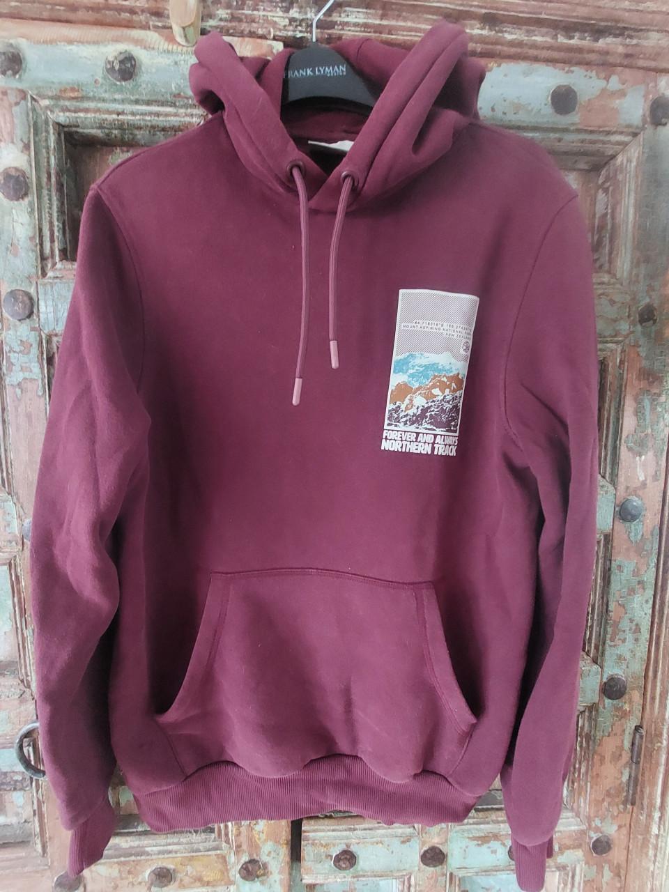 Unisex Hoody bordeauxkleur maat small C&A
