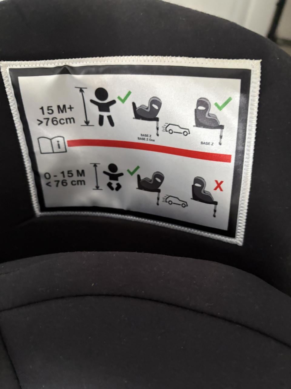 Cybex draaibaar kinderautostoeltje inclusief ISOFIX-base – zwart