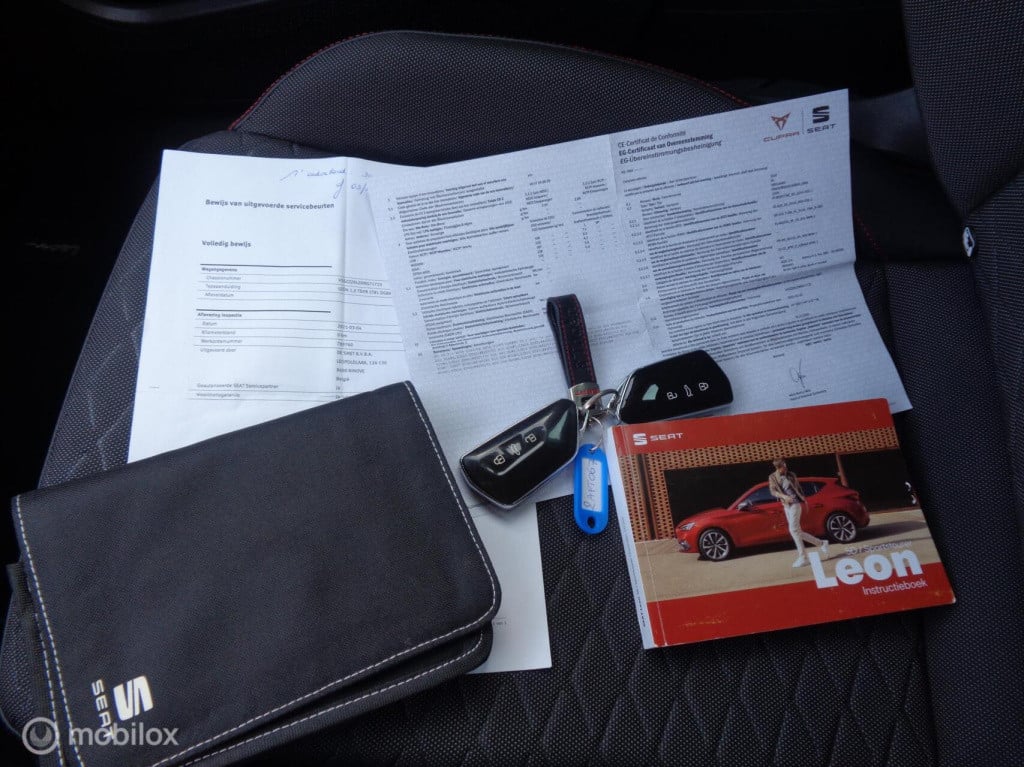 Seat Leon 1.0 tsi fr/airco/lm velgen/carplay/pdc/1 st eig/slechts 50000km