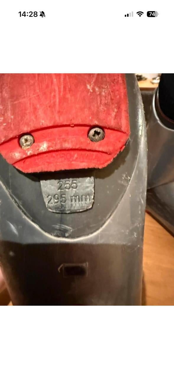 Skischoen rossignol 25,0-25,5 maat 39/40