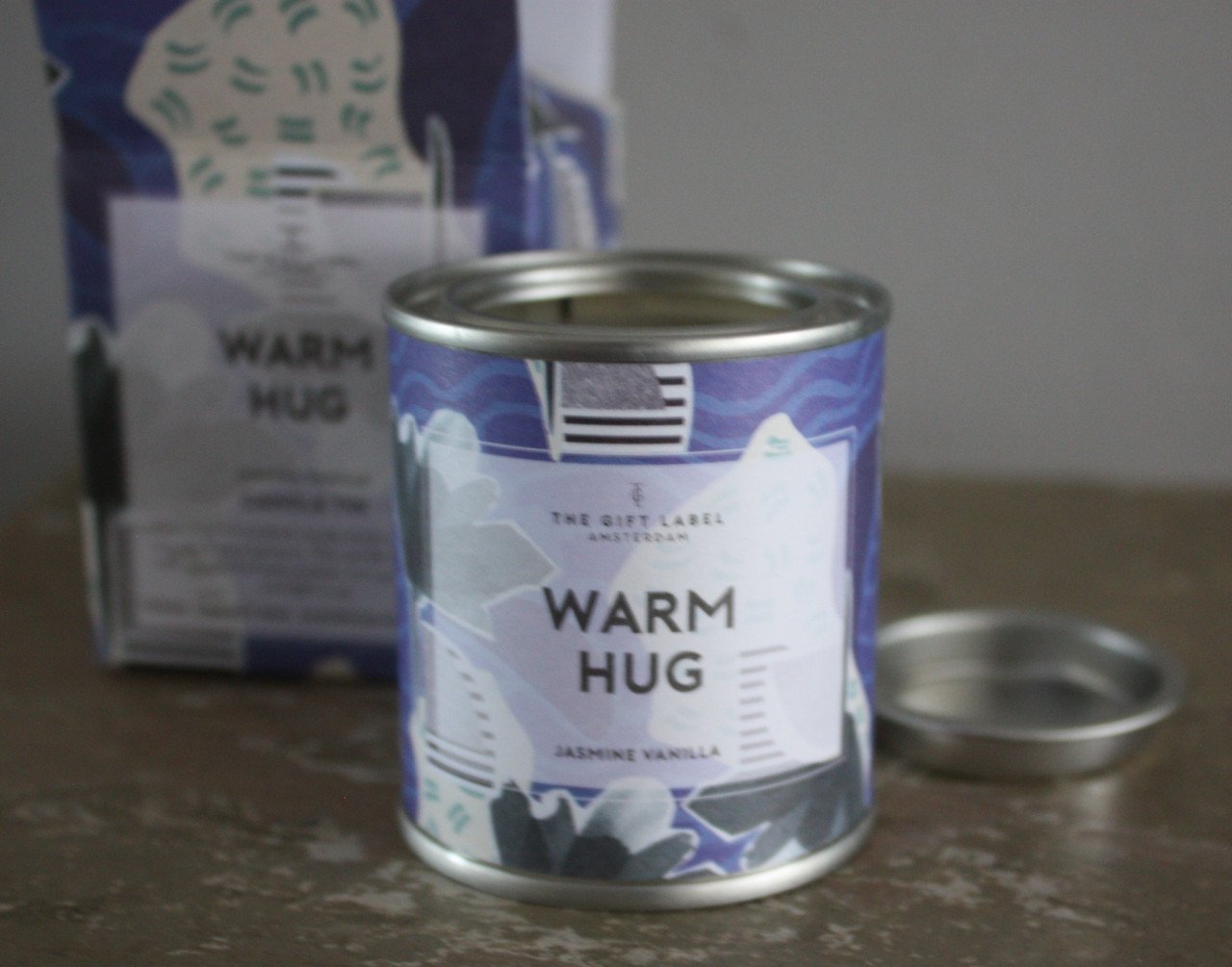 Nieuwe kaars warme hug