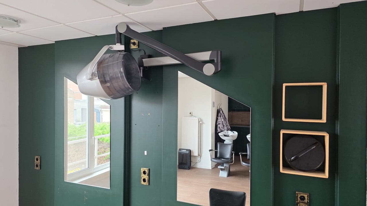 Kapsalon interieur