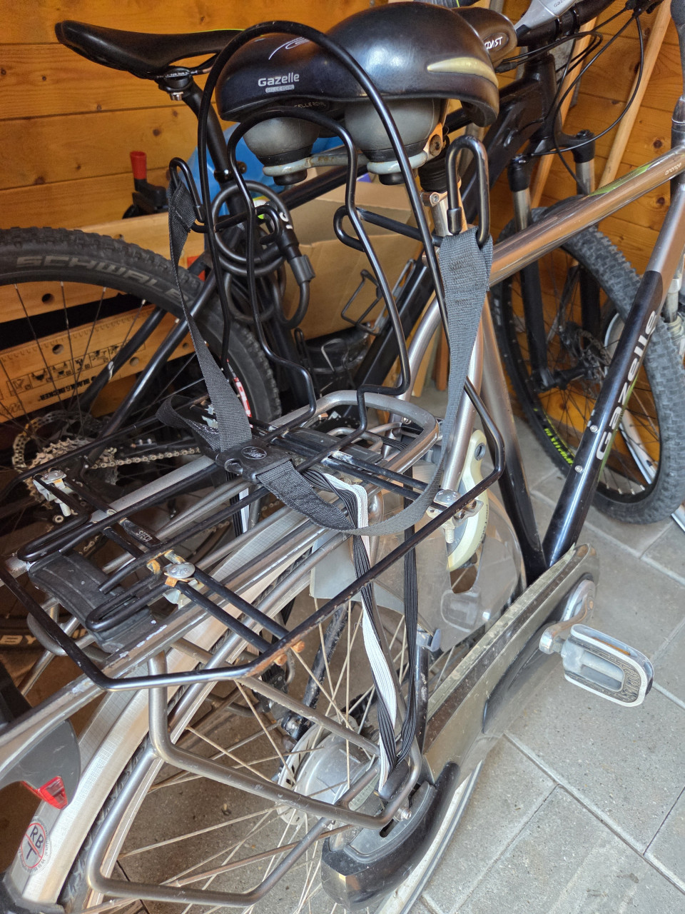 Steco Monkey Mee tassendrager fiets