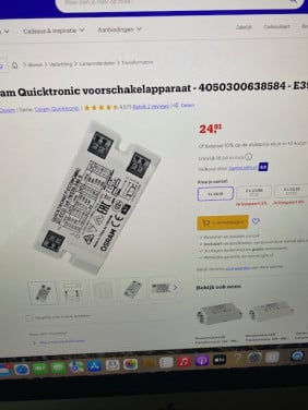 Osram quicktronic voorschakel app