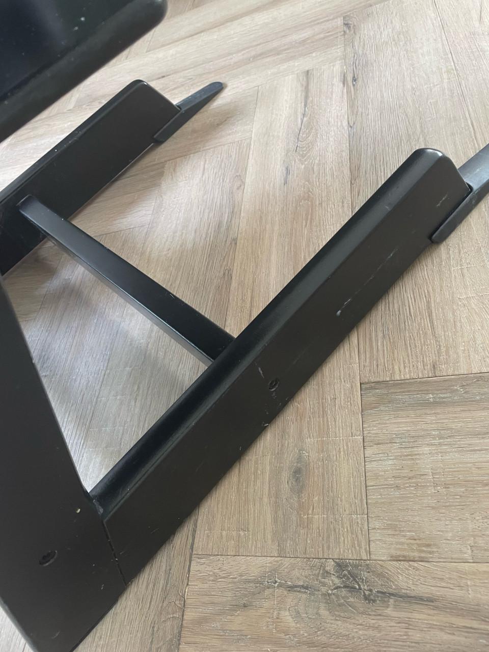 Stokke Tripp Trapp zwart met kussenset