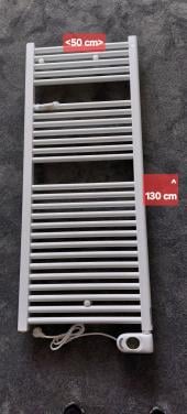 Electrische Zehner Aura radiator wit €125.--