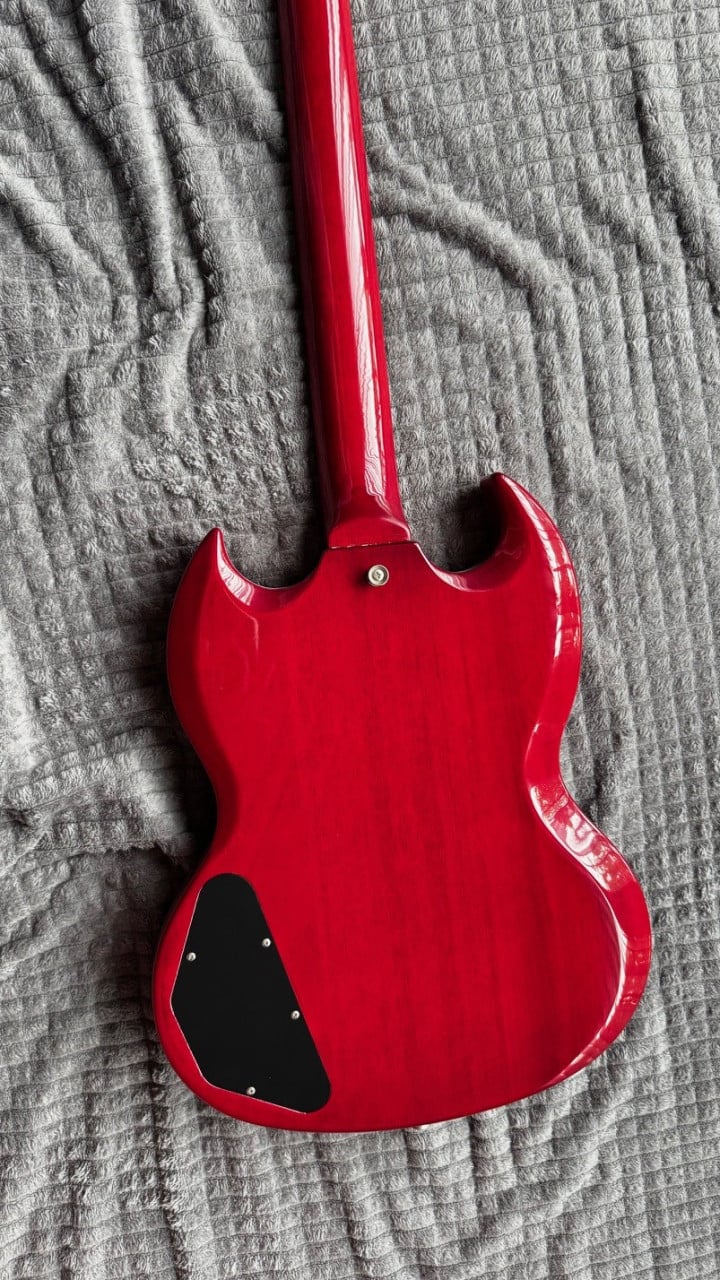 Gitaar: Hudson model Gibson SG