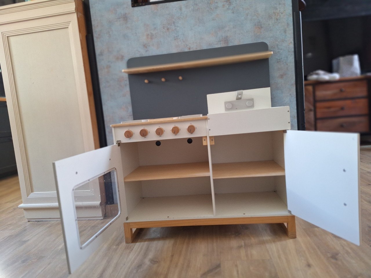 Houten speelkeuken