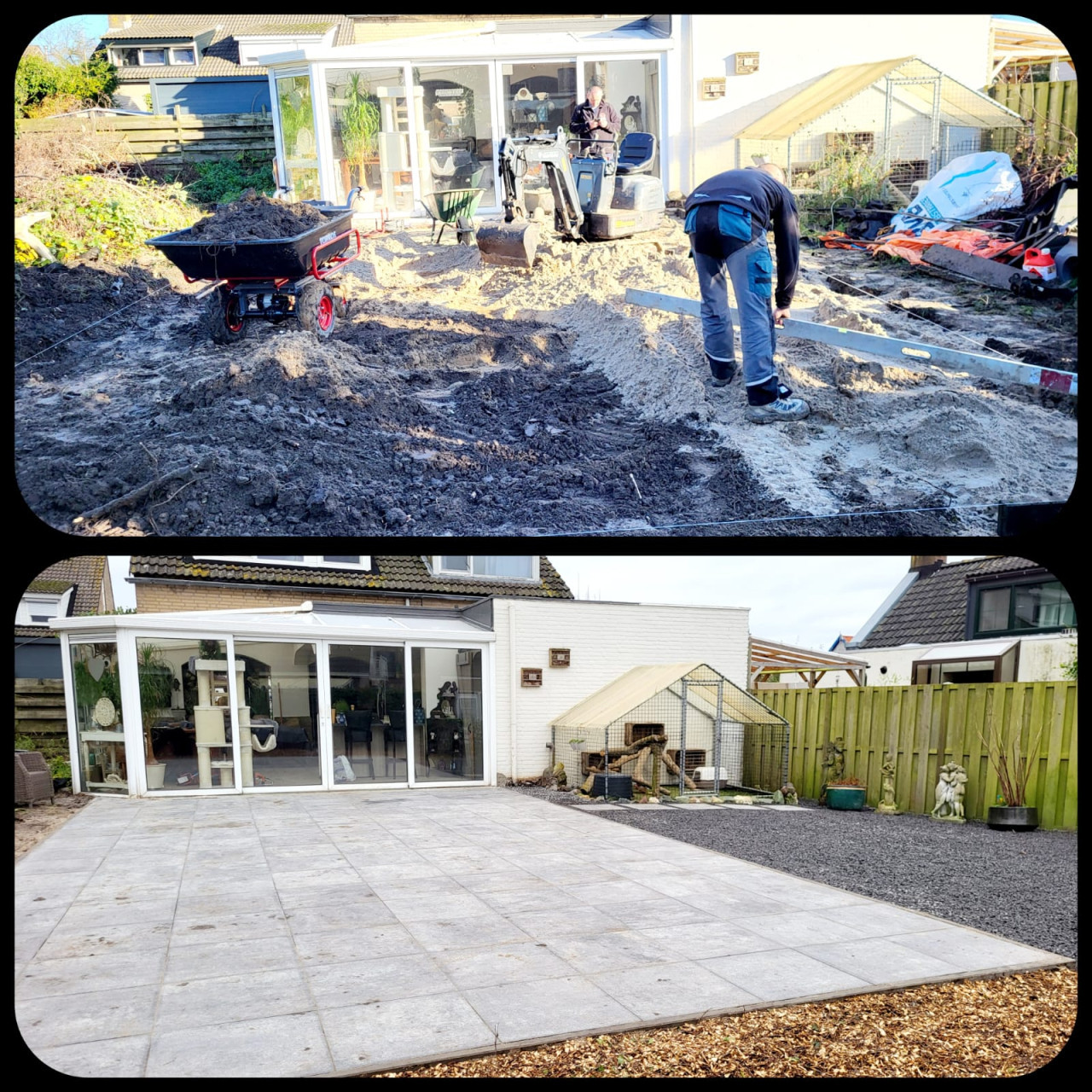 Tuinonderhoud/Grondwerk/minigraver
