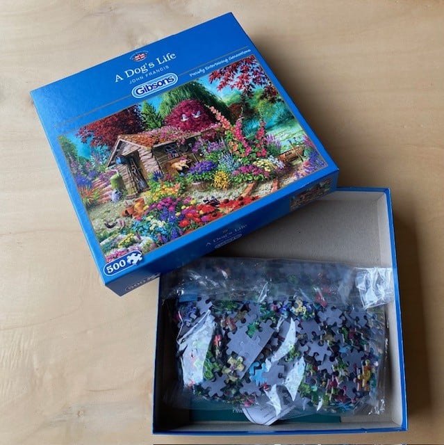 Gibsons puzzel | A dog’s life | 500 stukjes