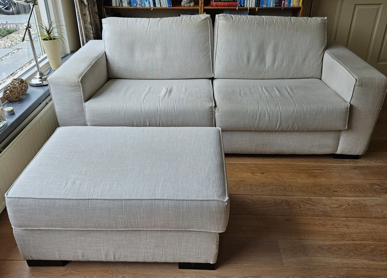 Prima 2,5 zits bank incl. hocker