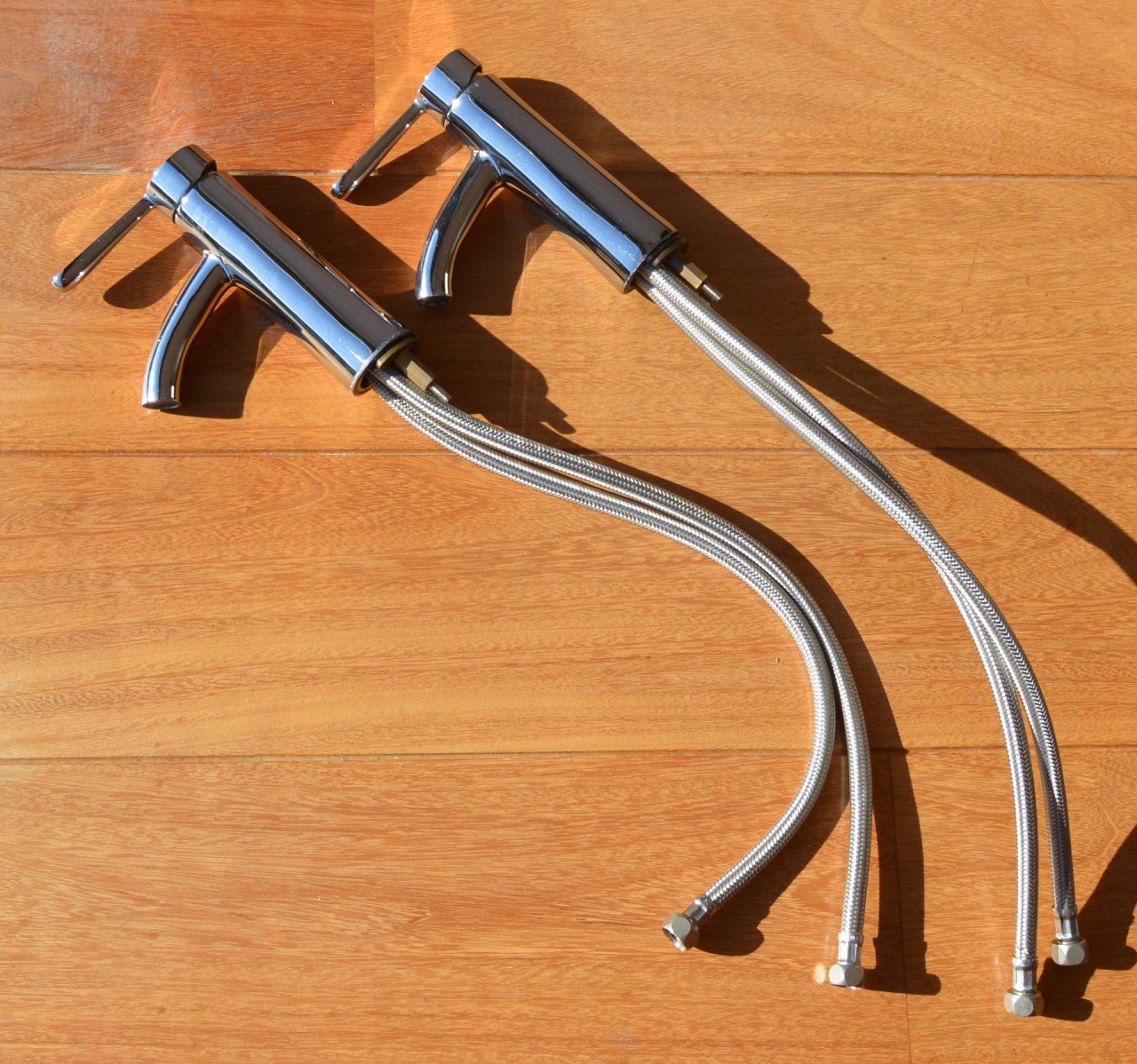 2x Ikea Dalskär (chroom versie) (wastafelmengkranen)