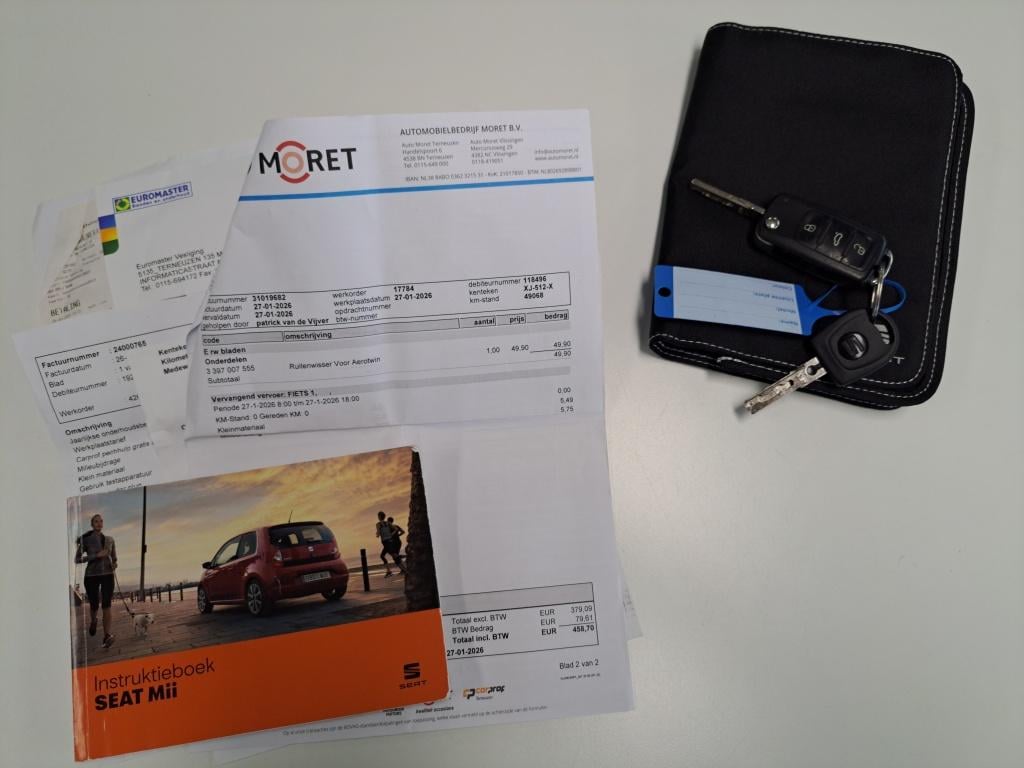 Seat Mii 1.0 fr-line | 1e eigenaar | 52.306 km | 16" velgen | cruise cont