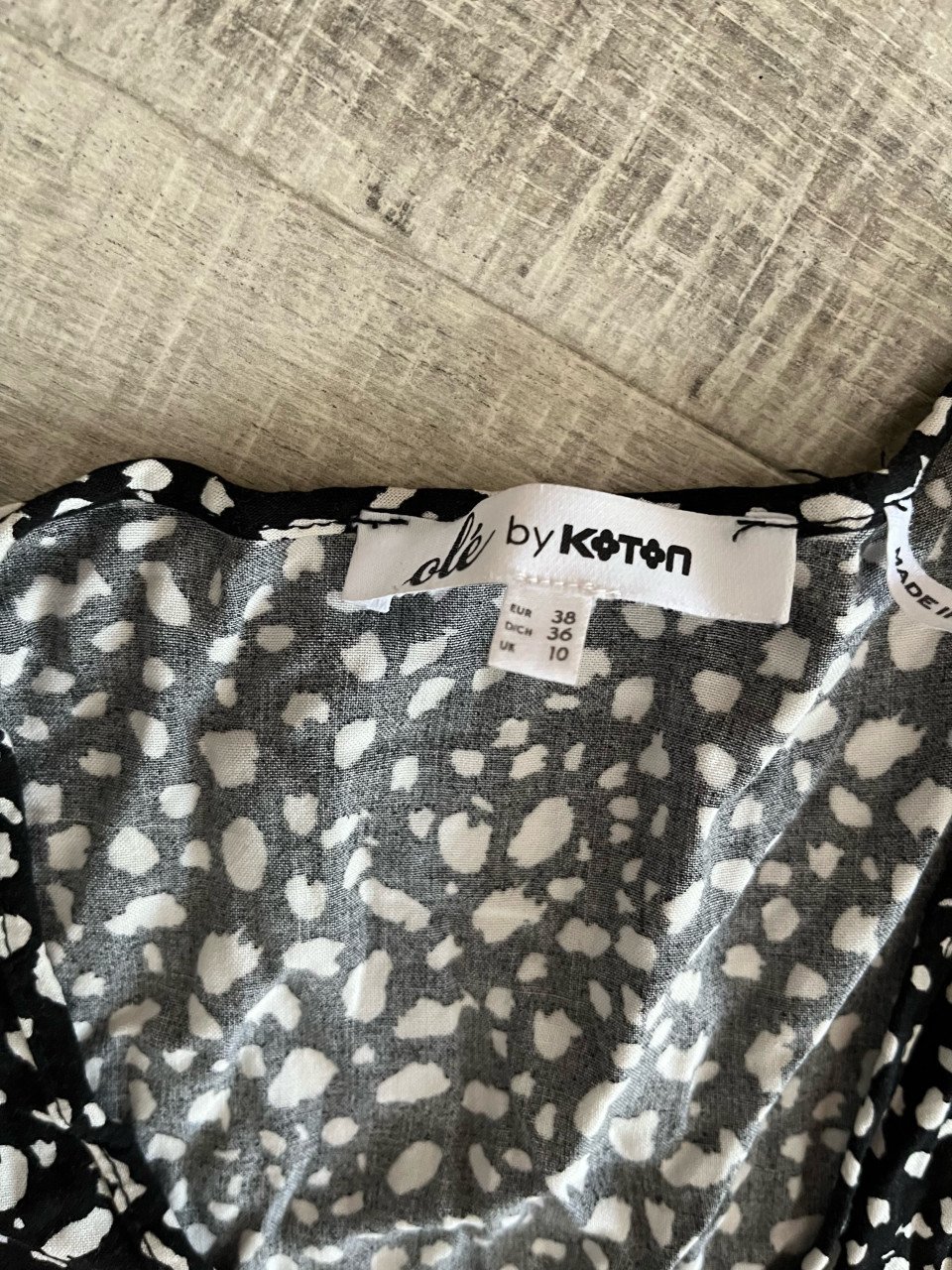 Jurk vsn koton maat 38
