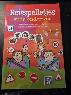 Boek "Reisspelletjes voor onderweg",