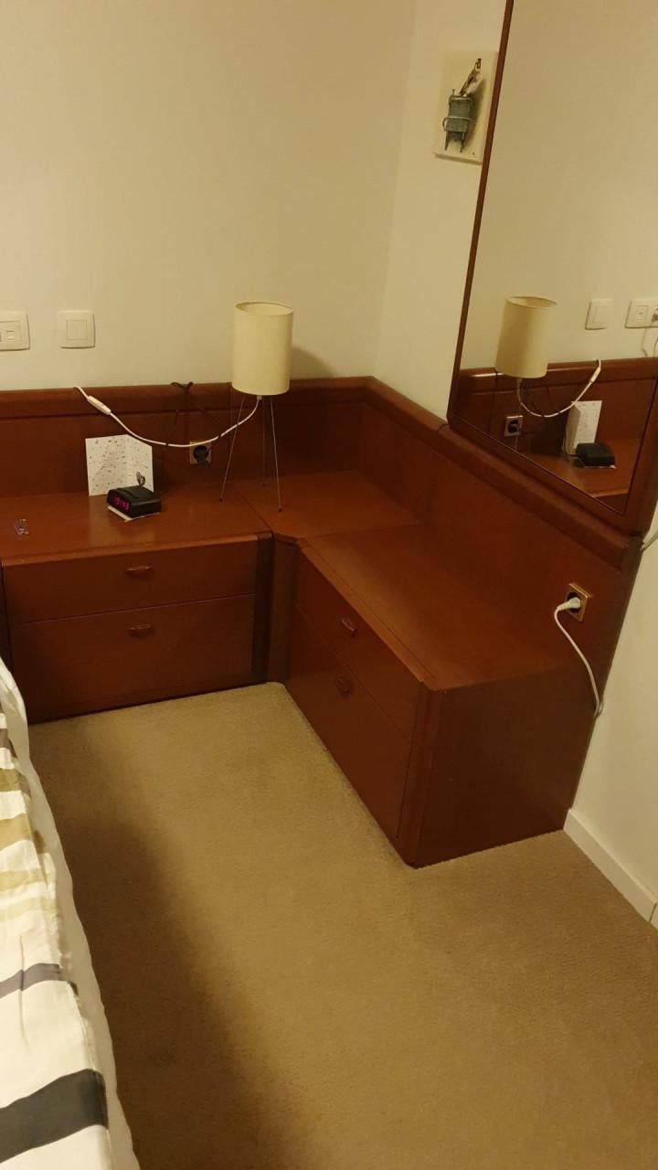 Ledikant 2 persoons met nachtkastjes