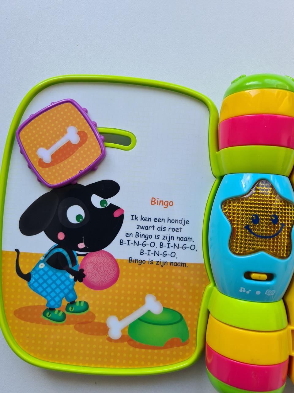 VTech Magisch Liedjesboek in de kleur blauw.  Interactief speelgoed