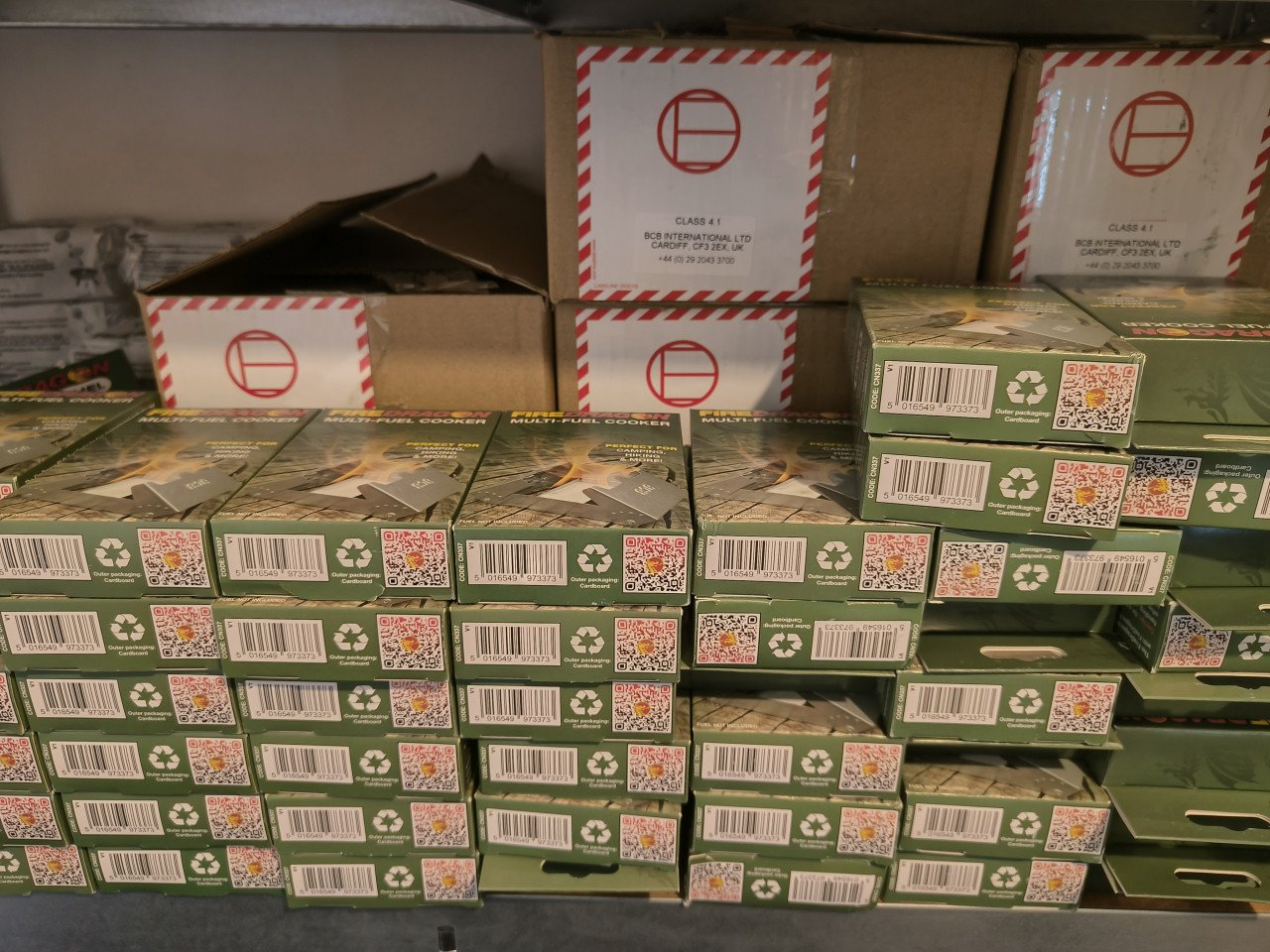 50x Firedragon branders met brandstof