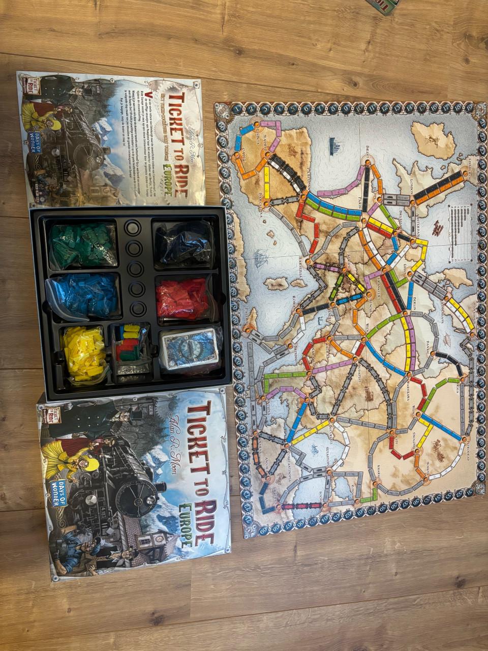Ticket to ride Europe