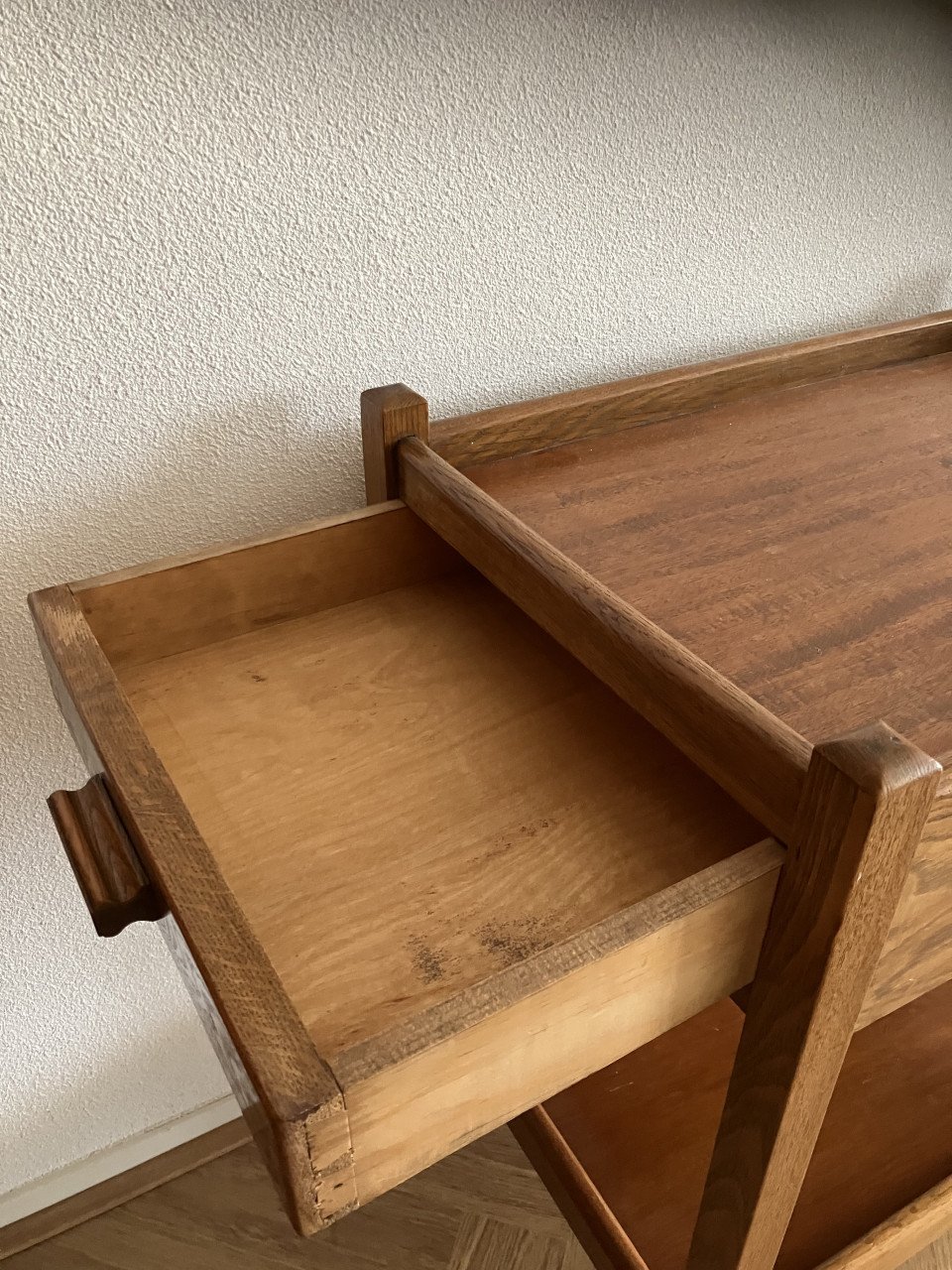 Bijzettafel met 2x lade 60x40