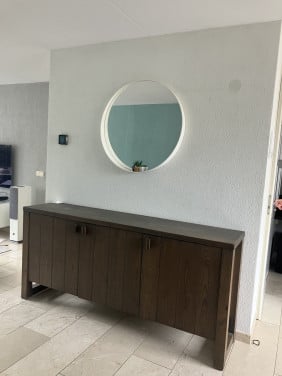 Eikenhouten dressoir 1.90 breed
