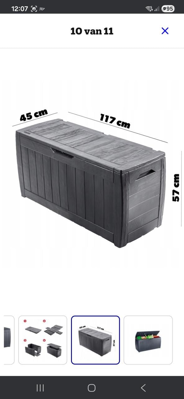 Tuinbox / Kussenbox