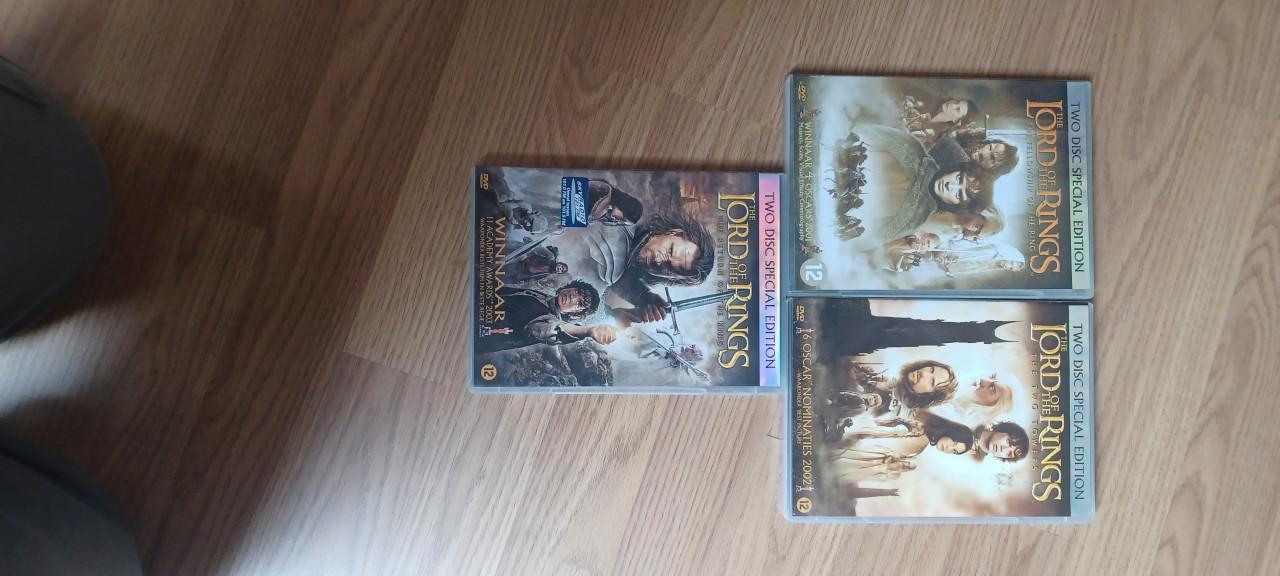 Orginele dvd's Lord of the Rings