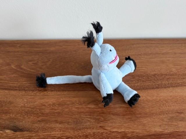 Maar eerst ving ik een monster | Vingerpoppetje