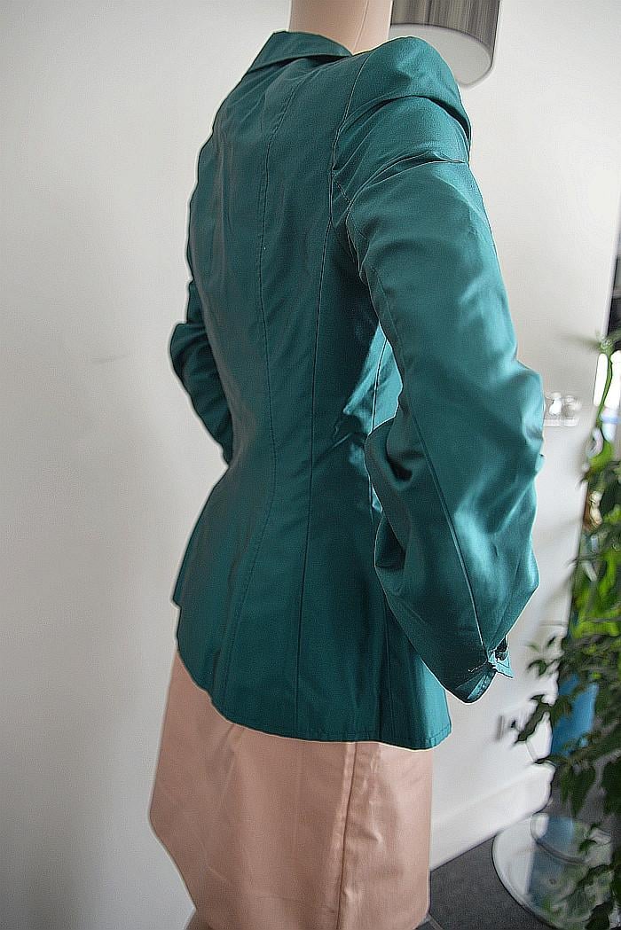 Rena Lange: Nieuwe blazer smaragdgroen maat 38