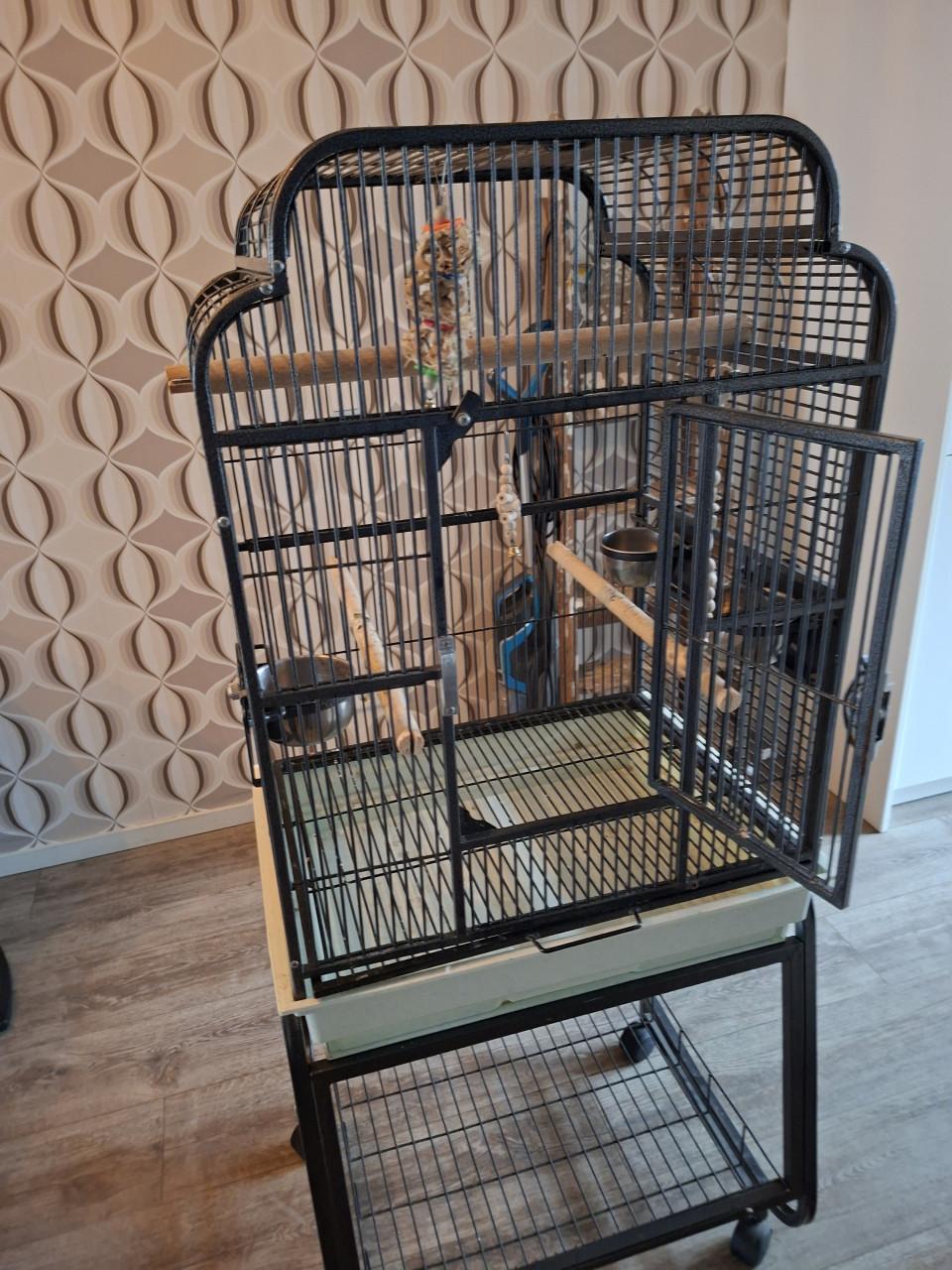 Papagaaien / Parkieten  Kooi