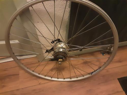 Gazelle 28 inch nexus achterwiel, 7 speed,rollerbrake rem