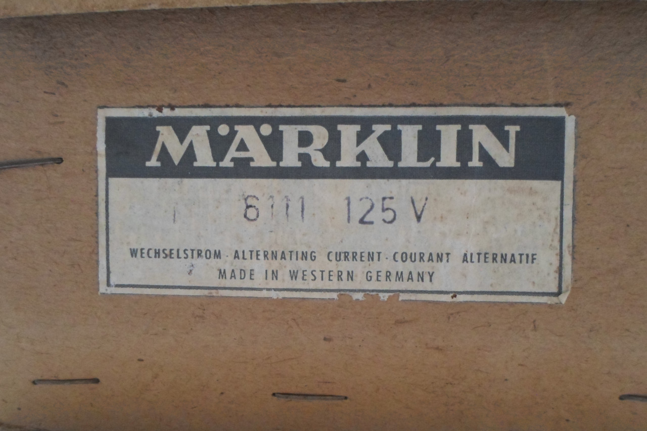 Marklin Super Transformator 6111 125V