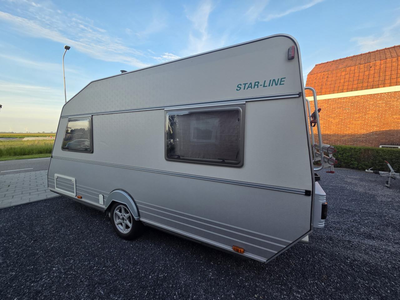 Kip starline 44tz met truma mover en voortent