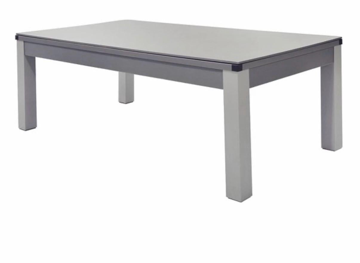 Pooltafel, tennistafel en eettafel